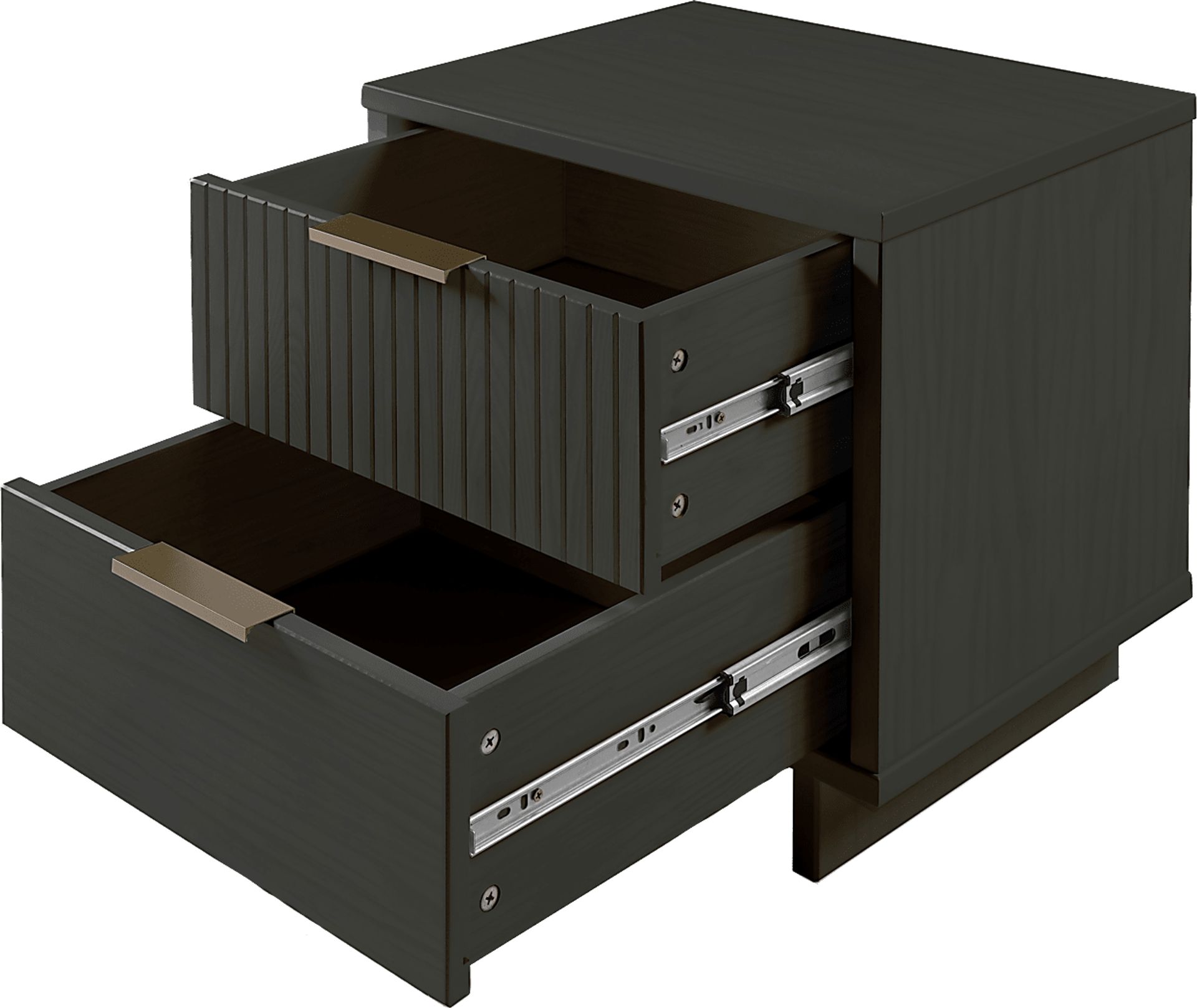 Bremmer VI Dark Gray Nightstand - Image 7