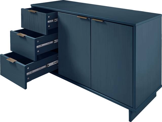 Bremmer VII Midnight Blue Sideboard - Thumbnail - Image 8