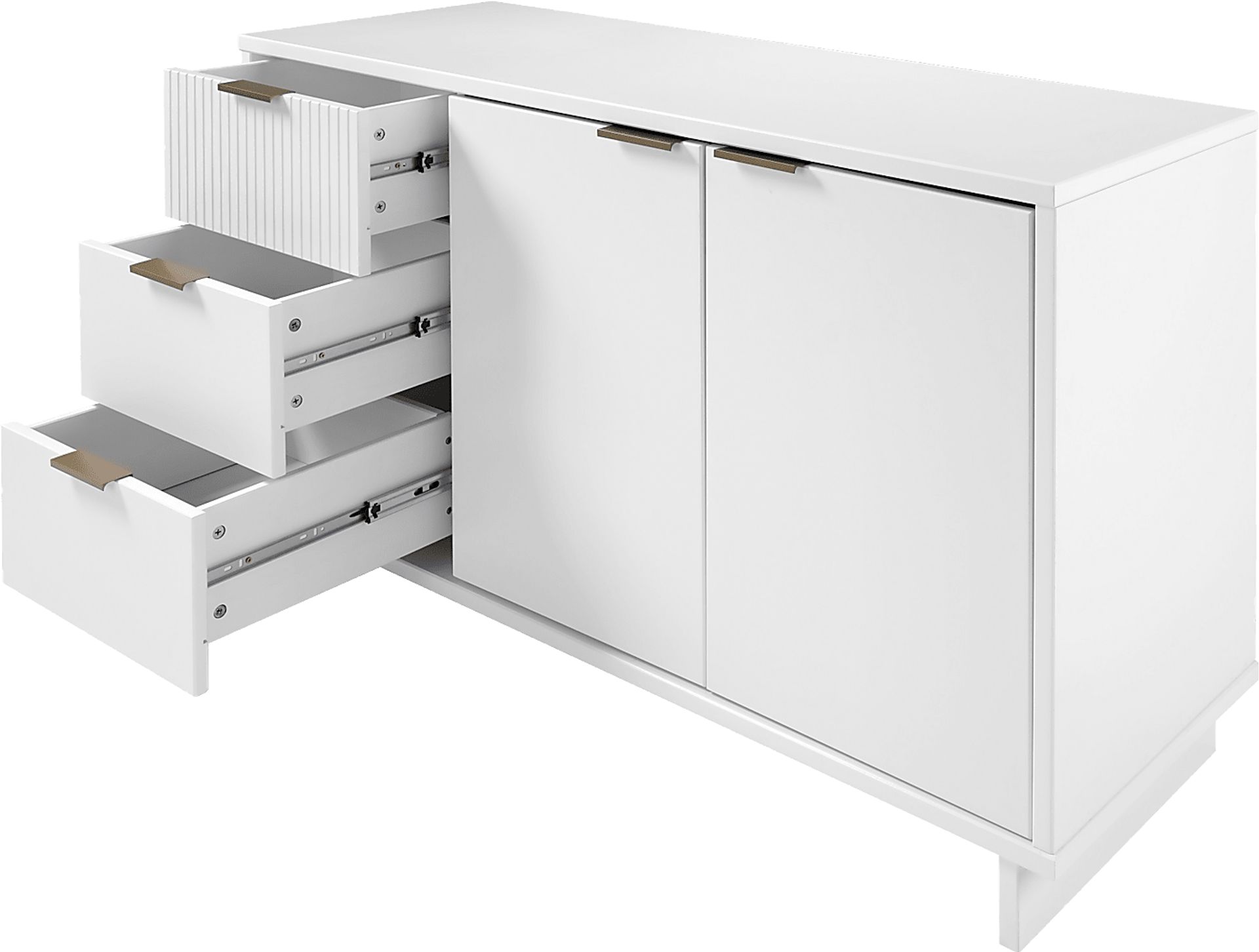 Bremmer VII White Sideboard - Image 8