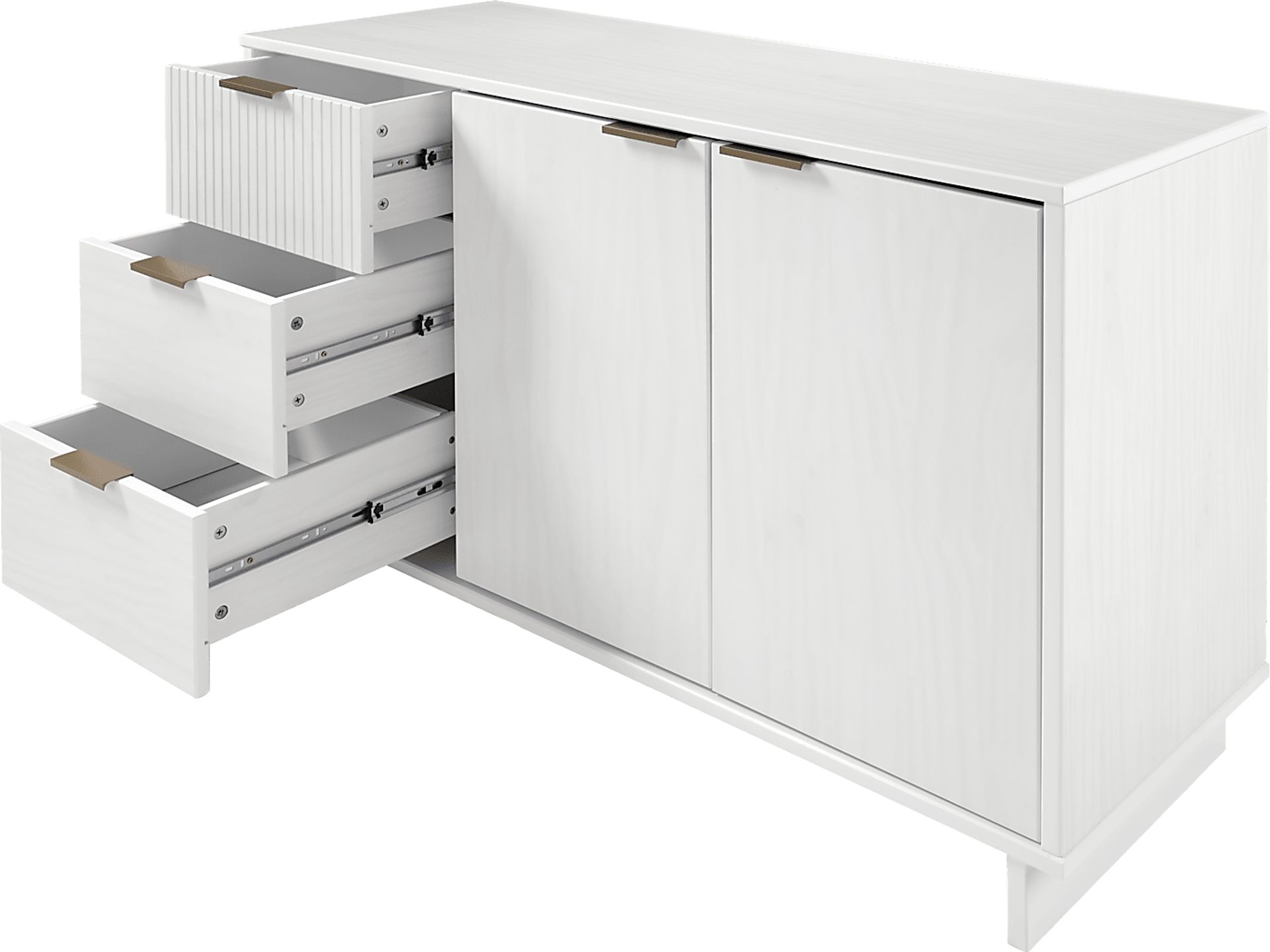 Bremmer VII White Sideboard - Image 8