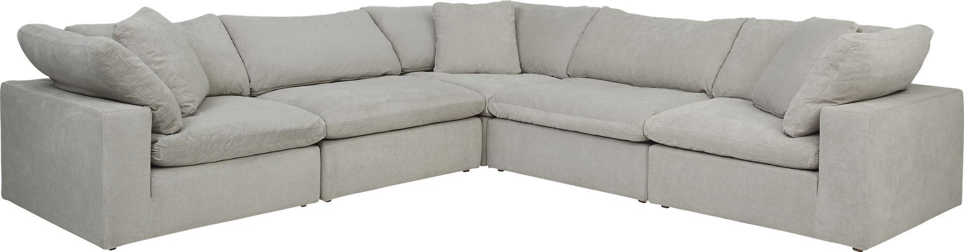 Brendan Gray 7 Pc Sectional Living Room - Image 2