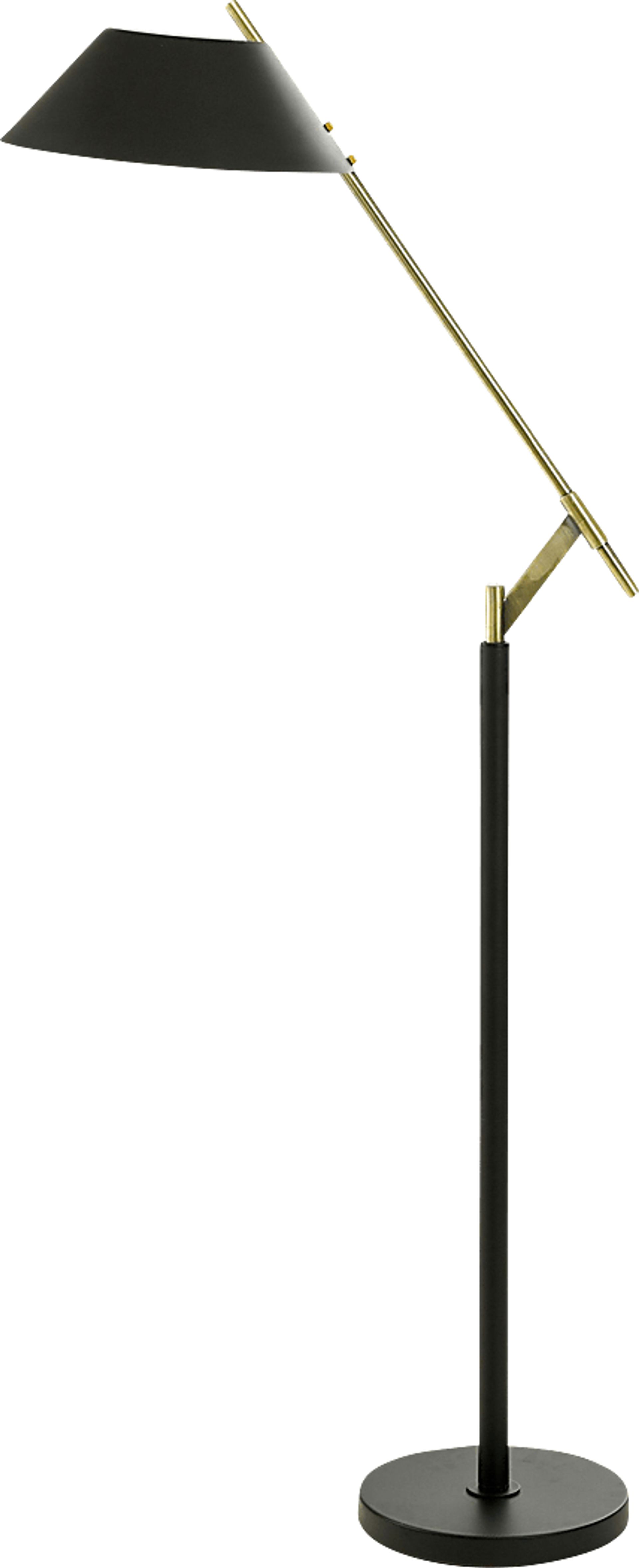 Brenden Black Floor Lamp - Image 1