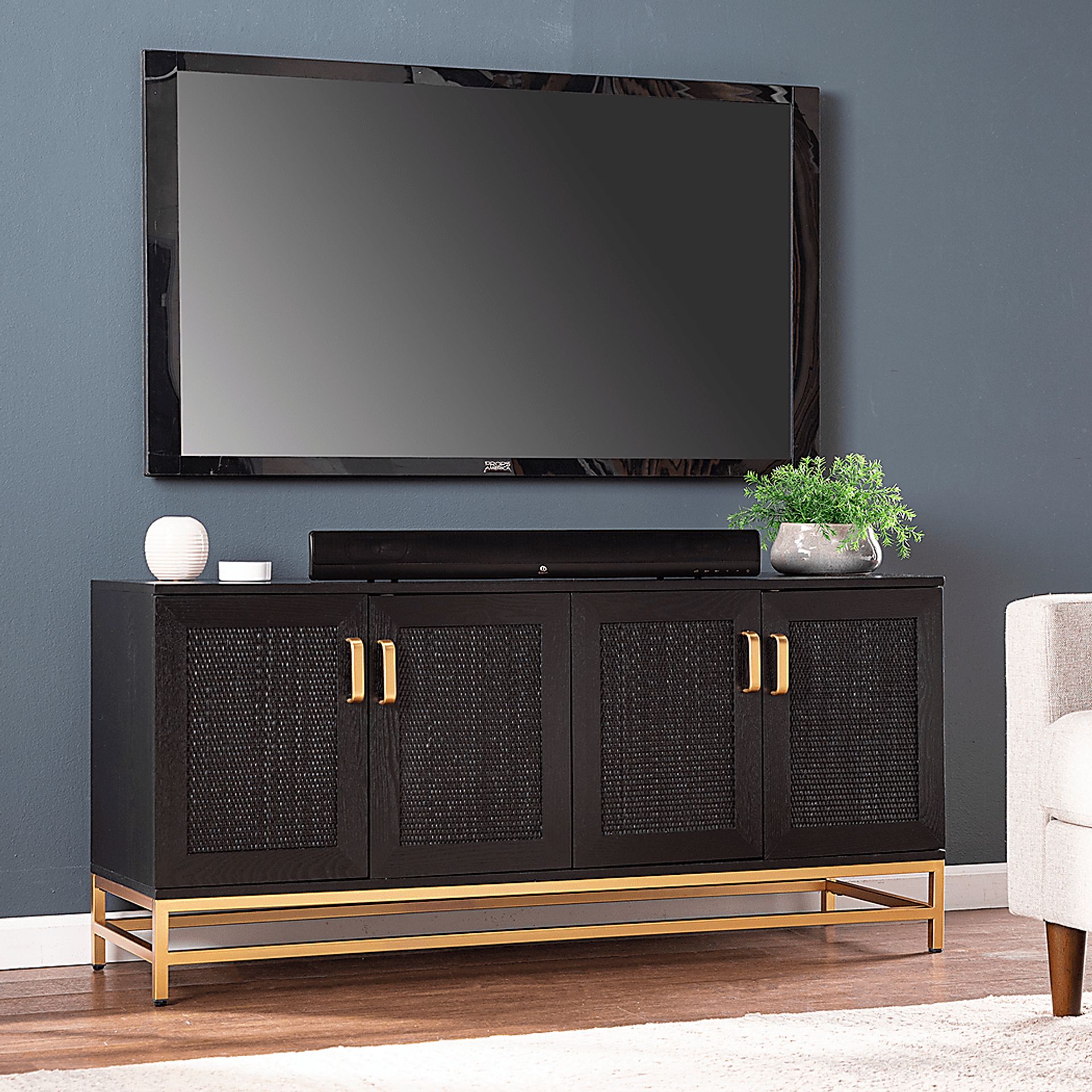 Brendle Black 55 in. Console - Image 6