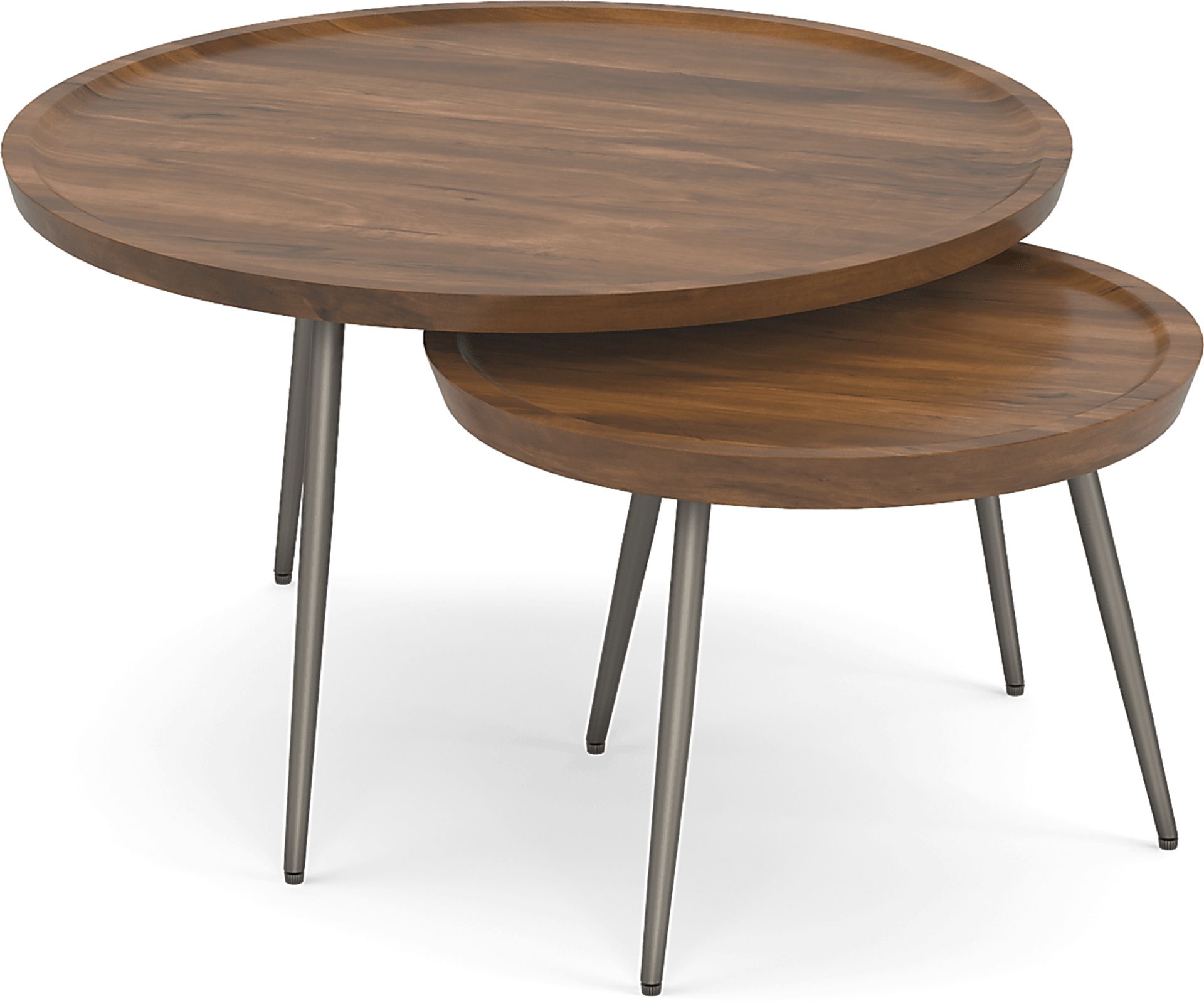 Brendleton Brown 2 Pc Table Set - Image 1
