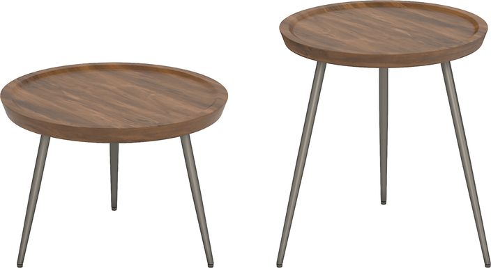 Brendleton Brown 2 Pc Table Set