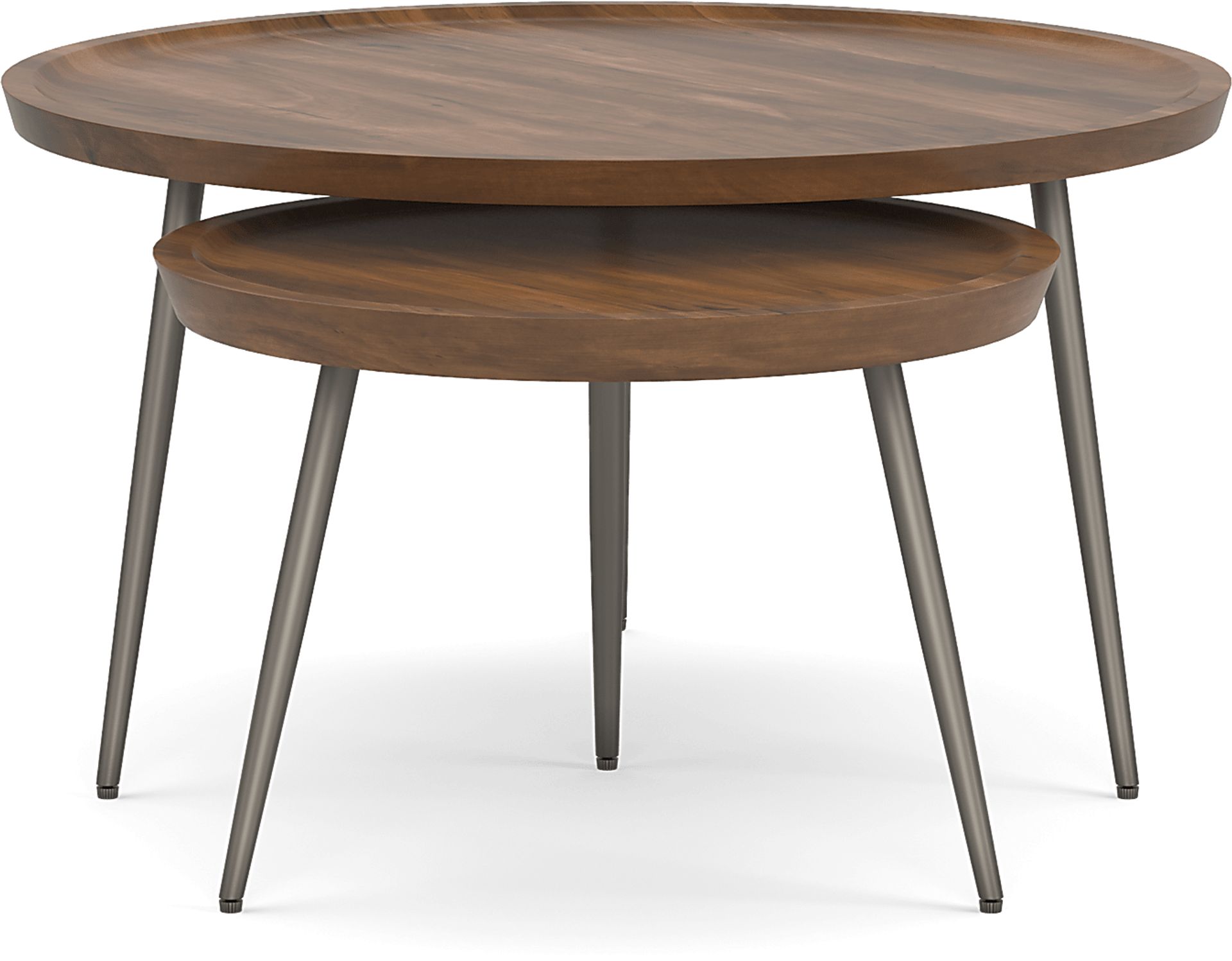 Brendleton Brown Dark Wood 2 Pc Table Set | Rooms to Go