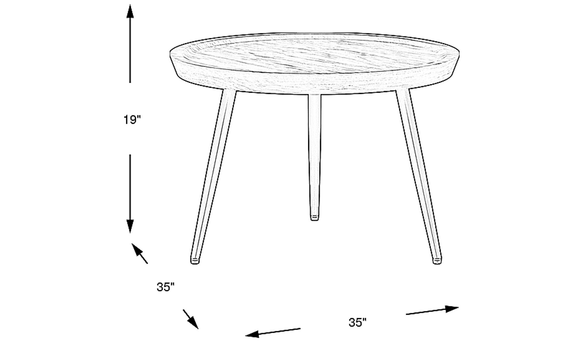 Dimension Image. Please refer to the Dimension Tab on this page for dimension details.