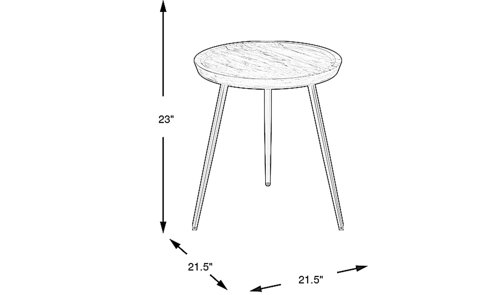 Dimension Image. Please refer to the Dimension Tab on this page for dimension details.