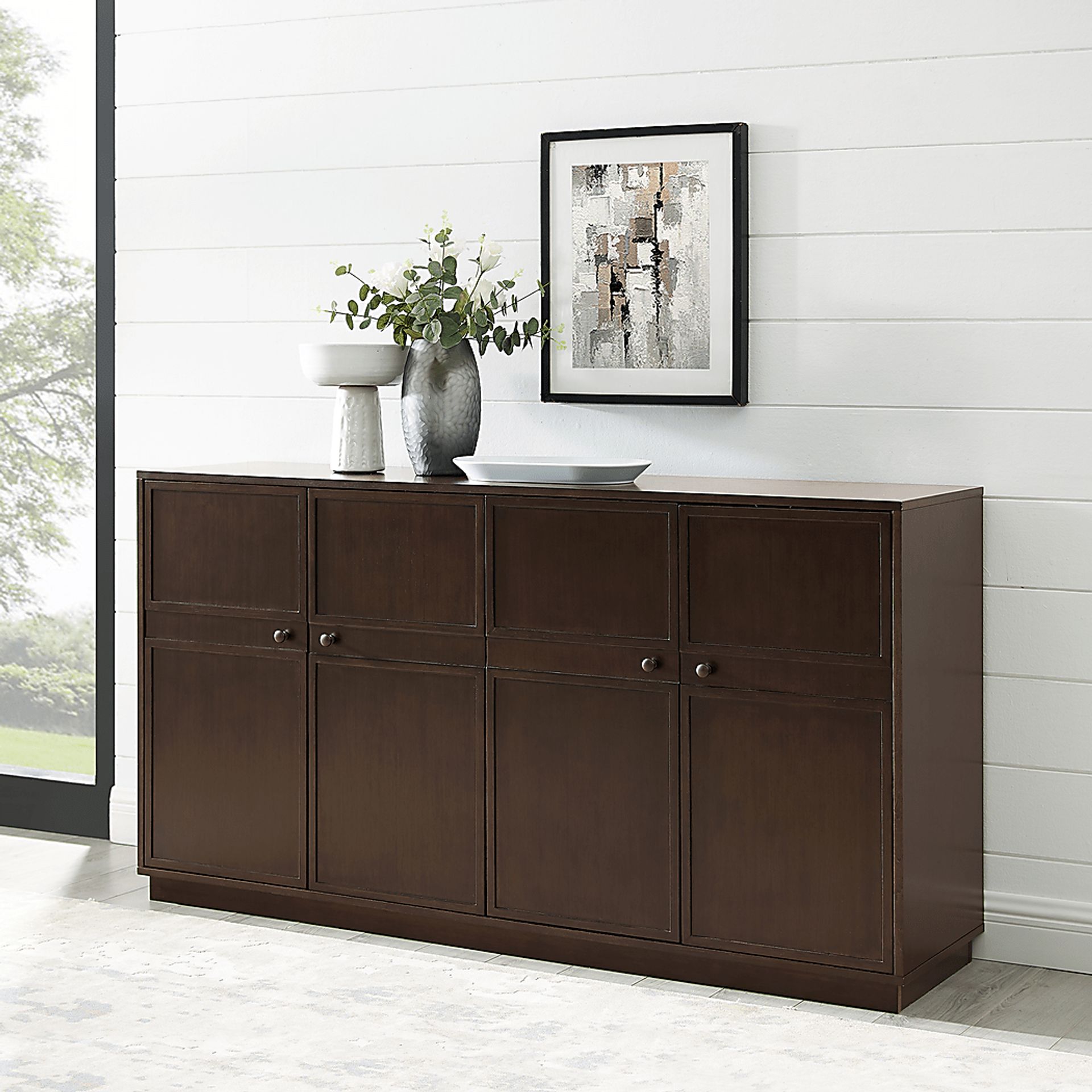 Brendlynn Oak Sideboard - Image 5