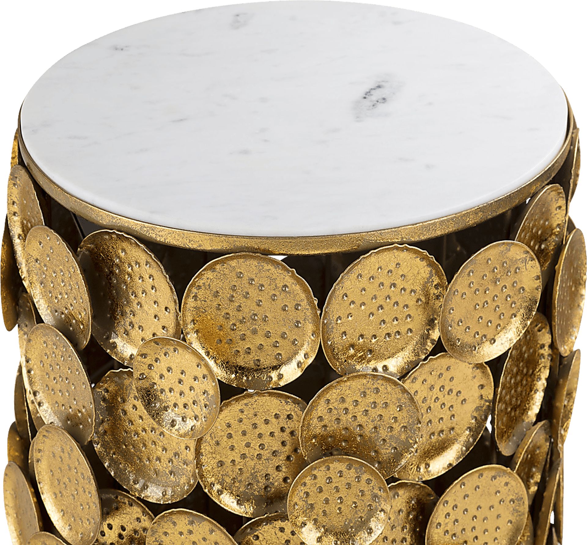 Brenella Gold Accent Table - Image 2
