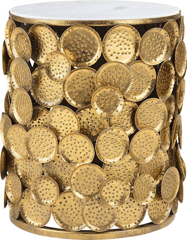 Brenella Gold Accent Table - Thumbnail - Image 1