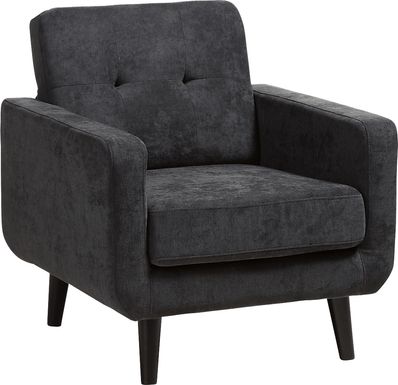 Breneman Charcoal Accent Chair