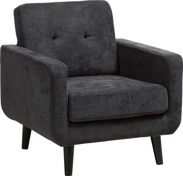 Breneman Charcoal Accent Chair - Thumbnail - Image 1