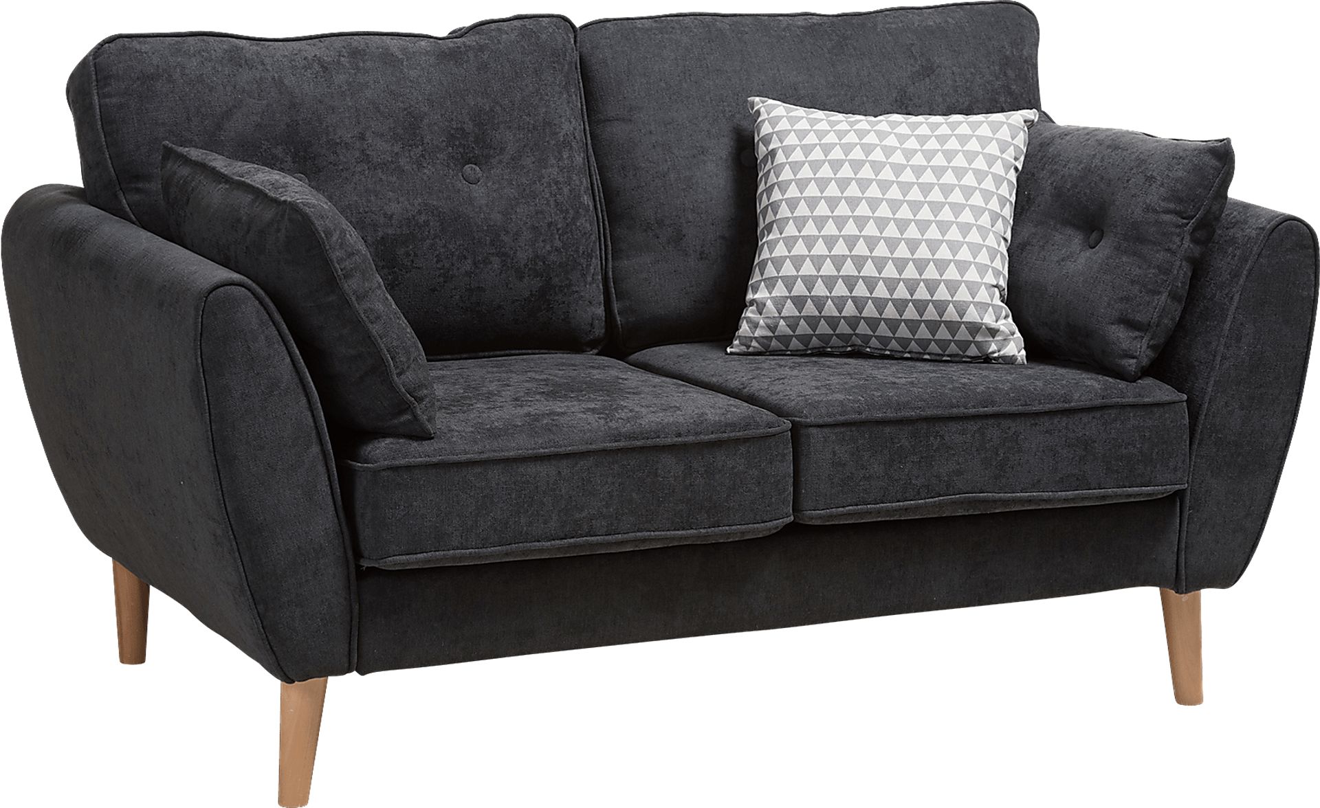 Breneman Charcoal Loveseat - Image 3