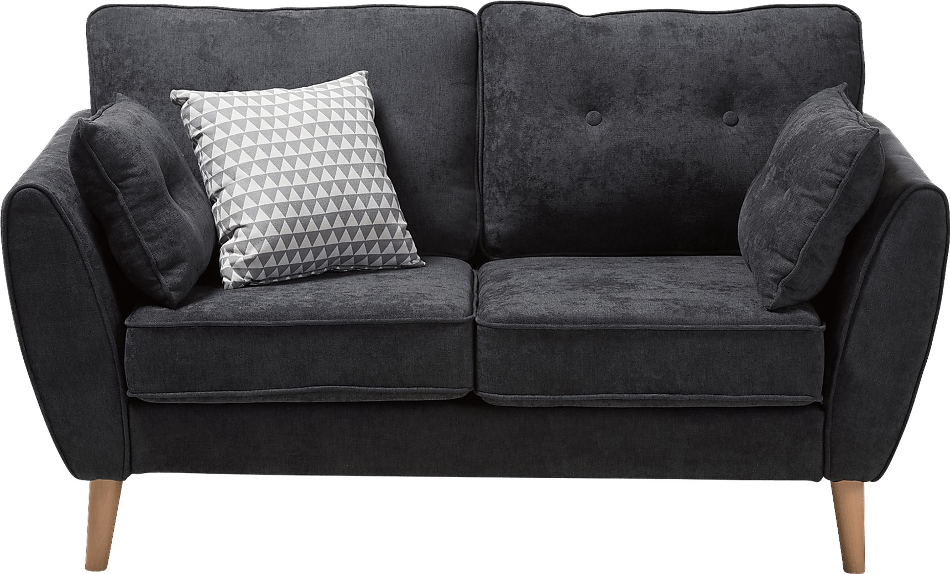 Breneman Charcoal Loveseat - Image 1