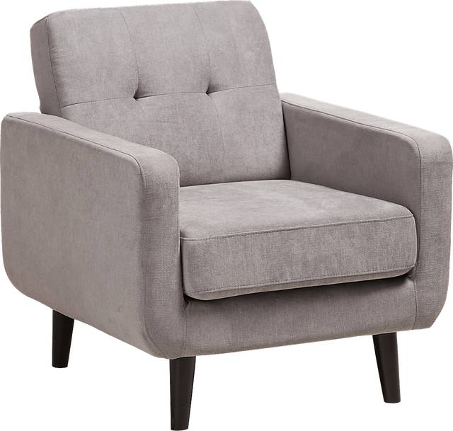 Breneman Gray Accent Chair - Thumbnail - Image 1