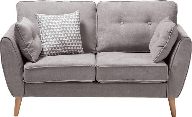 Breneman Gray Loveseat - Thumbnail - Image 1