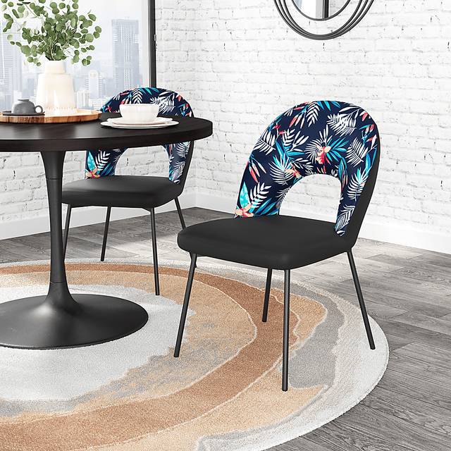Brenmar Black Dining Chair, Set of 2 - Thumbnail - Image 2