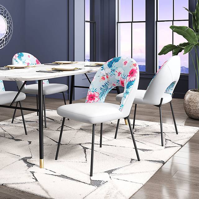 Brenmar White Dining Chair, Set of 2 - Thumbnail - Image 2