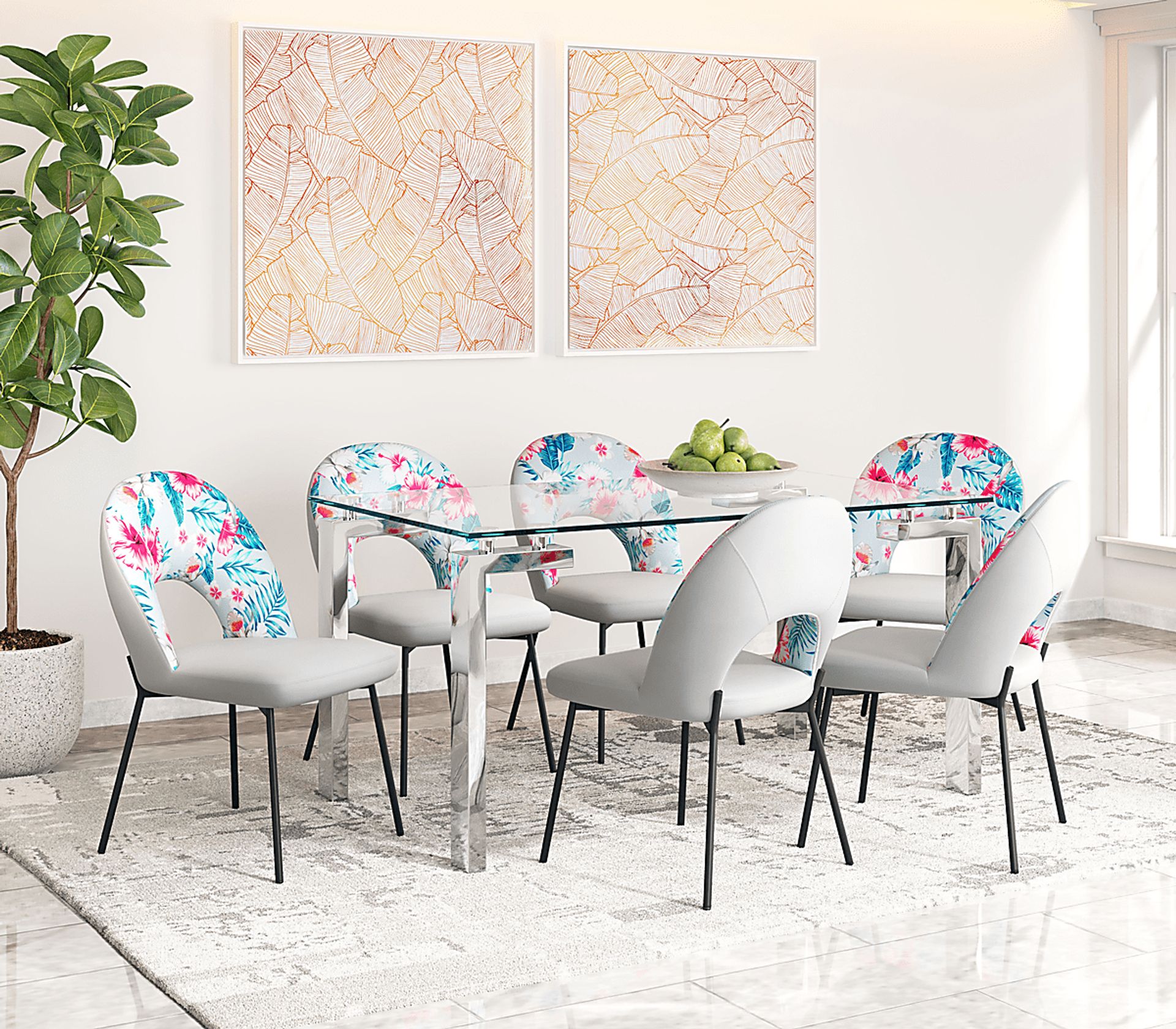 Brenmar White Dining Chair, Set of 2 - Image 4