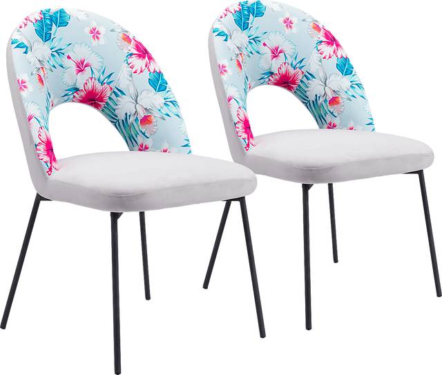Brenmar White Dining Chair, Set of 2 - Thumbnail - Image 1