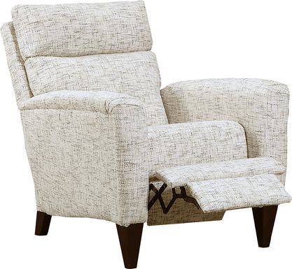 Brenner Beige Push Back Recliner