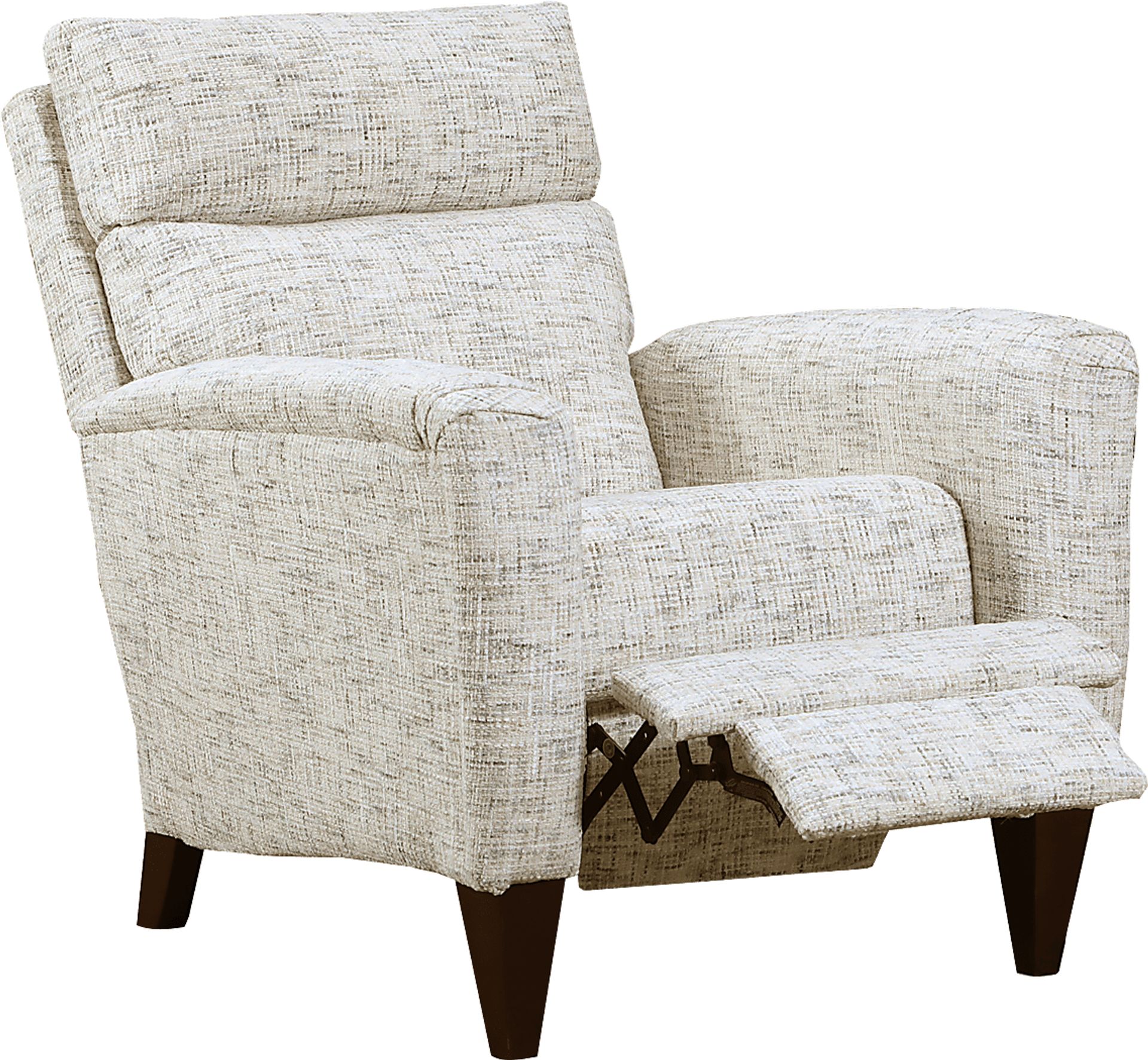 Brenner Beige Push Back Recliner - Image 1
