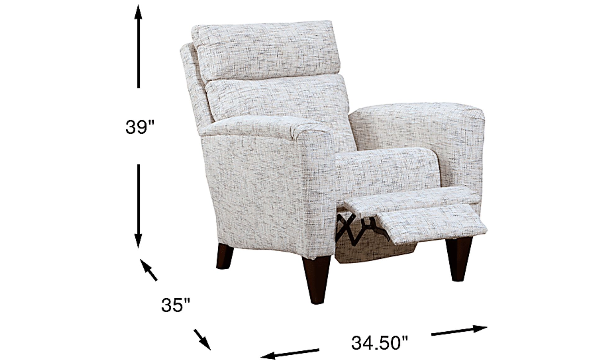 Dimension Image. Please refer to the Dimension Tab on this page for dimension details.