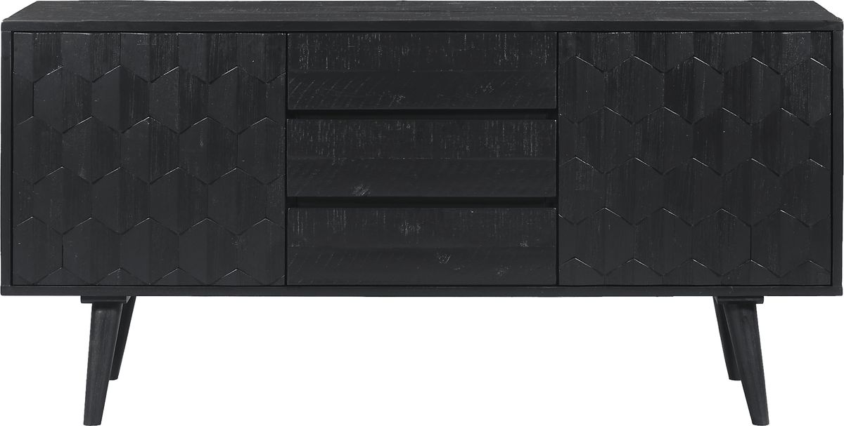 Brentan Black Black,Colors Sideboard Rooms to Go