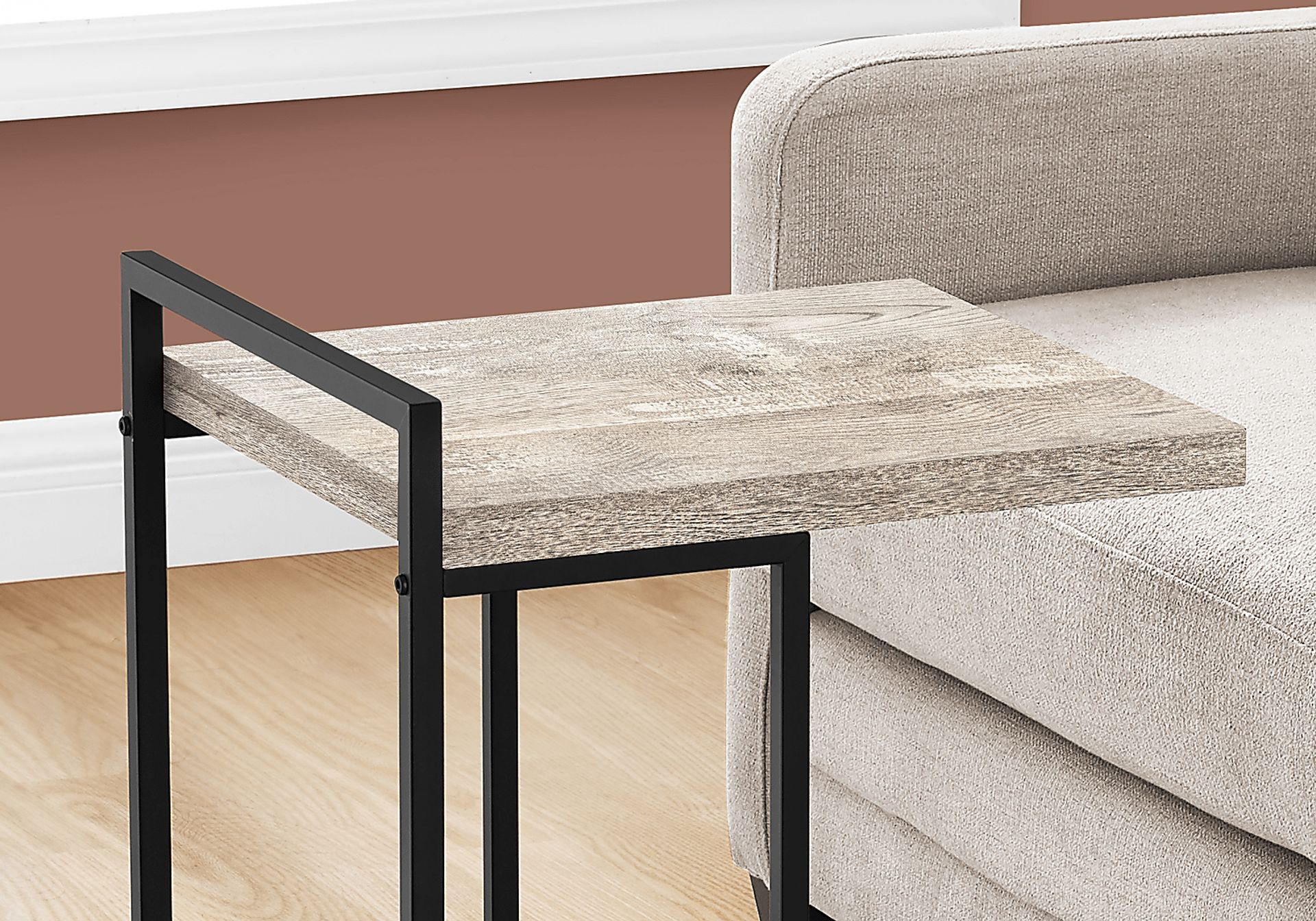 Brenteresa Lane Taupe Accent Table - Image 2