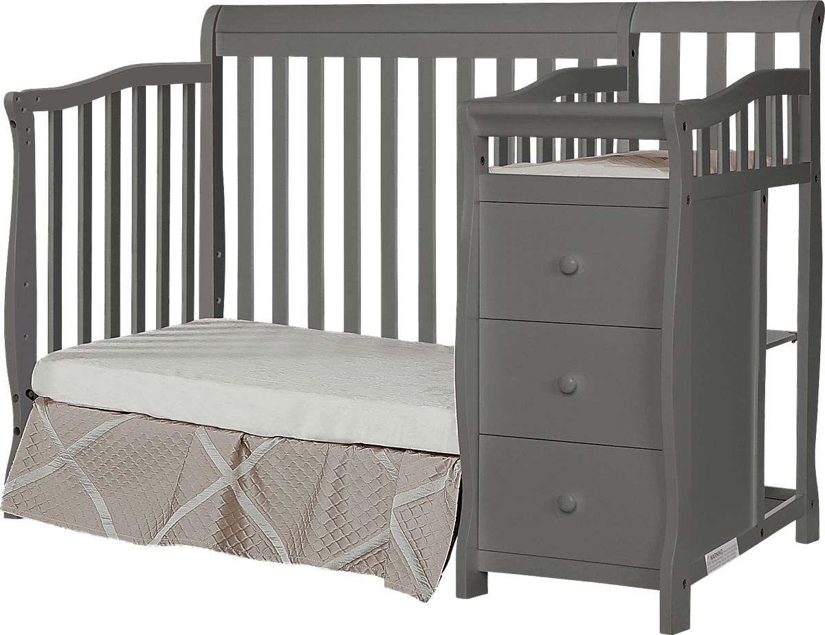 Brentley Gray Crib Rooms to Go