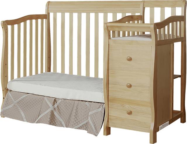 Brentley Natural Mini Convertible Crib and Changer - Thumbnail - Image 2