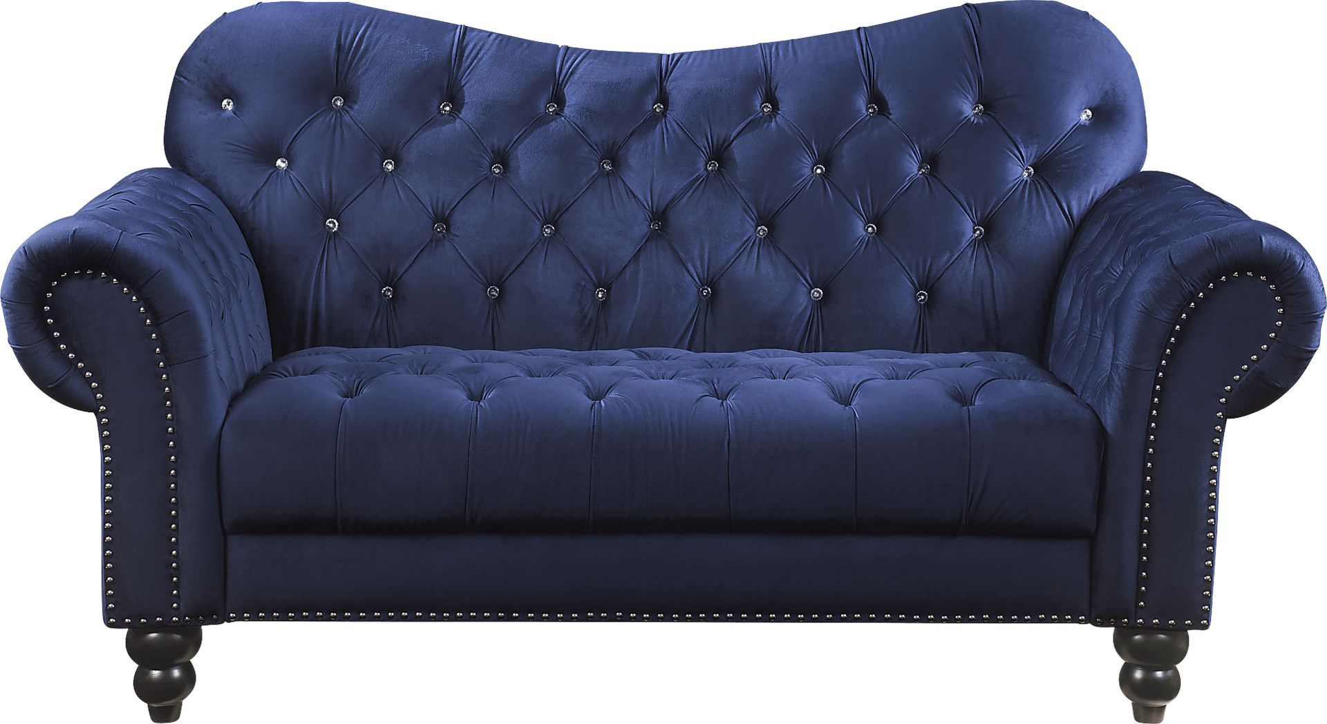 Brentnal Navy Loveseat - Image 2