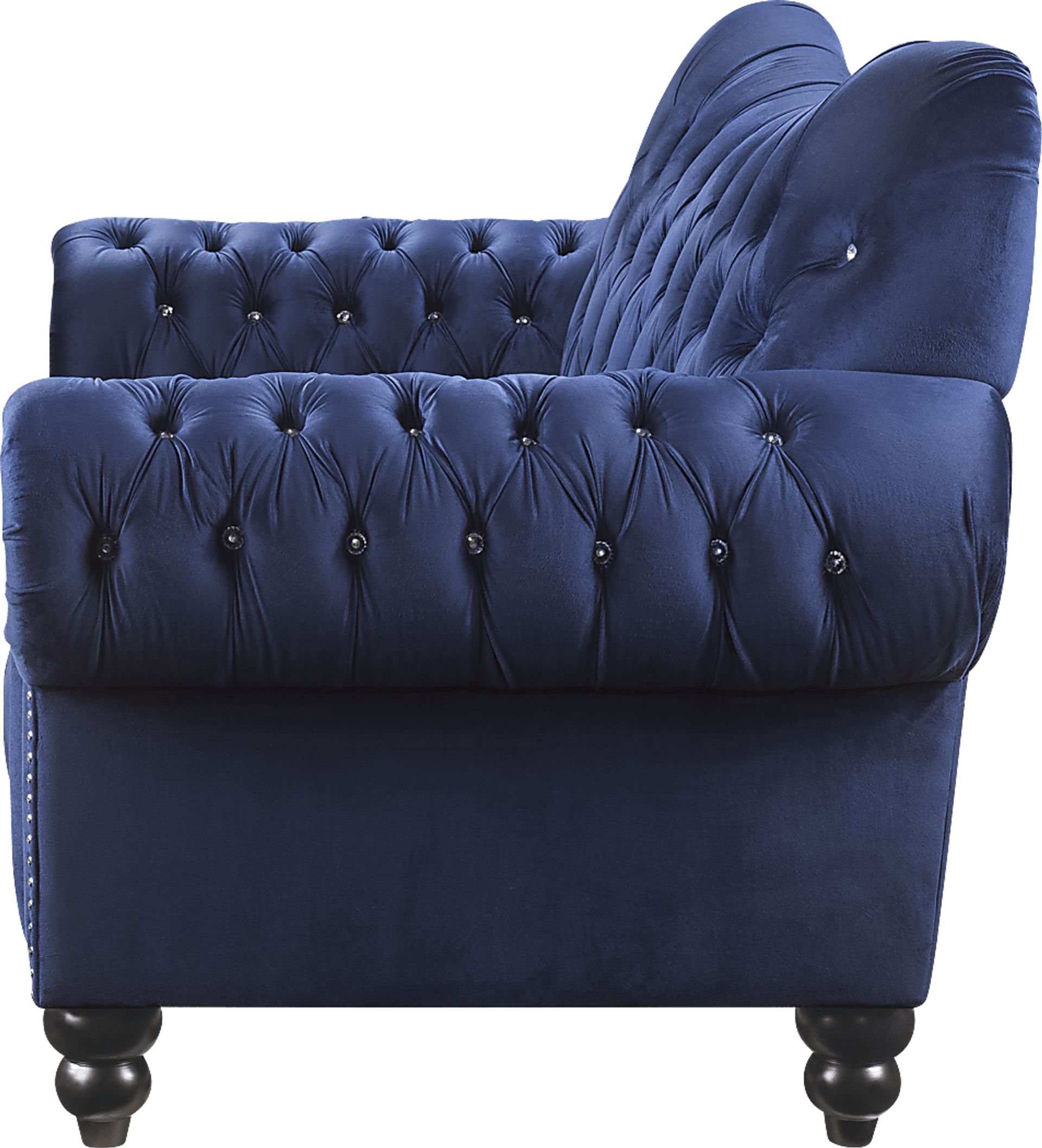 Brentnal Navy Loveseat - Image 4