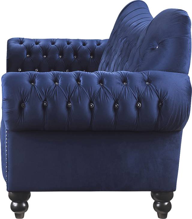Brentnal Navy Sofa - Thumbnail - Image 5
