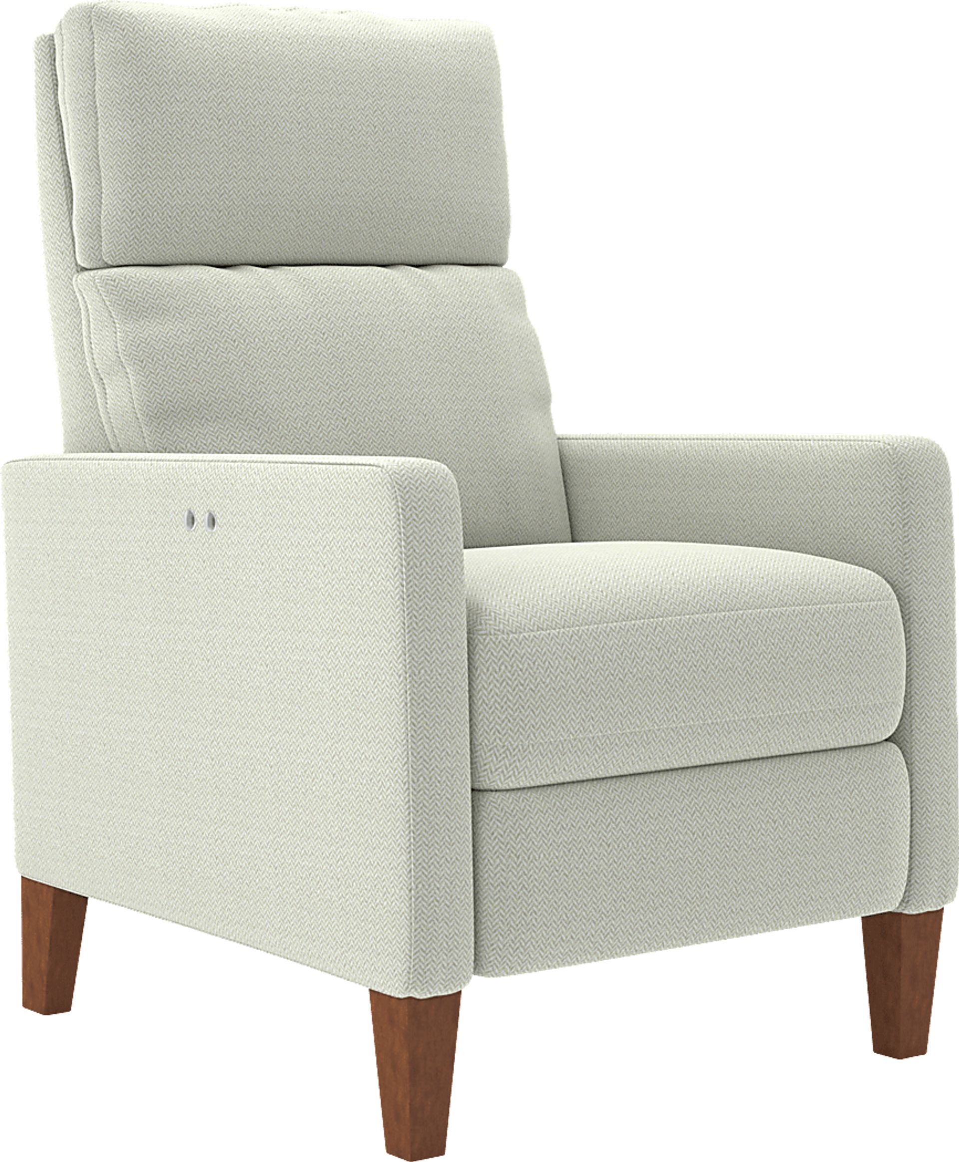 Brentway Cream Power Recliner - Image 1