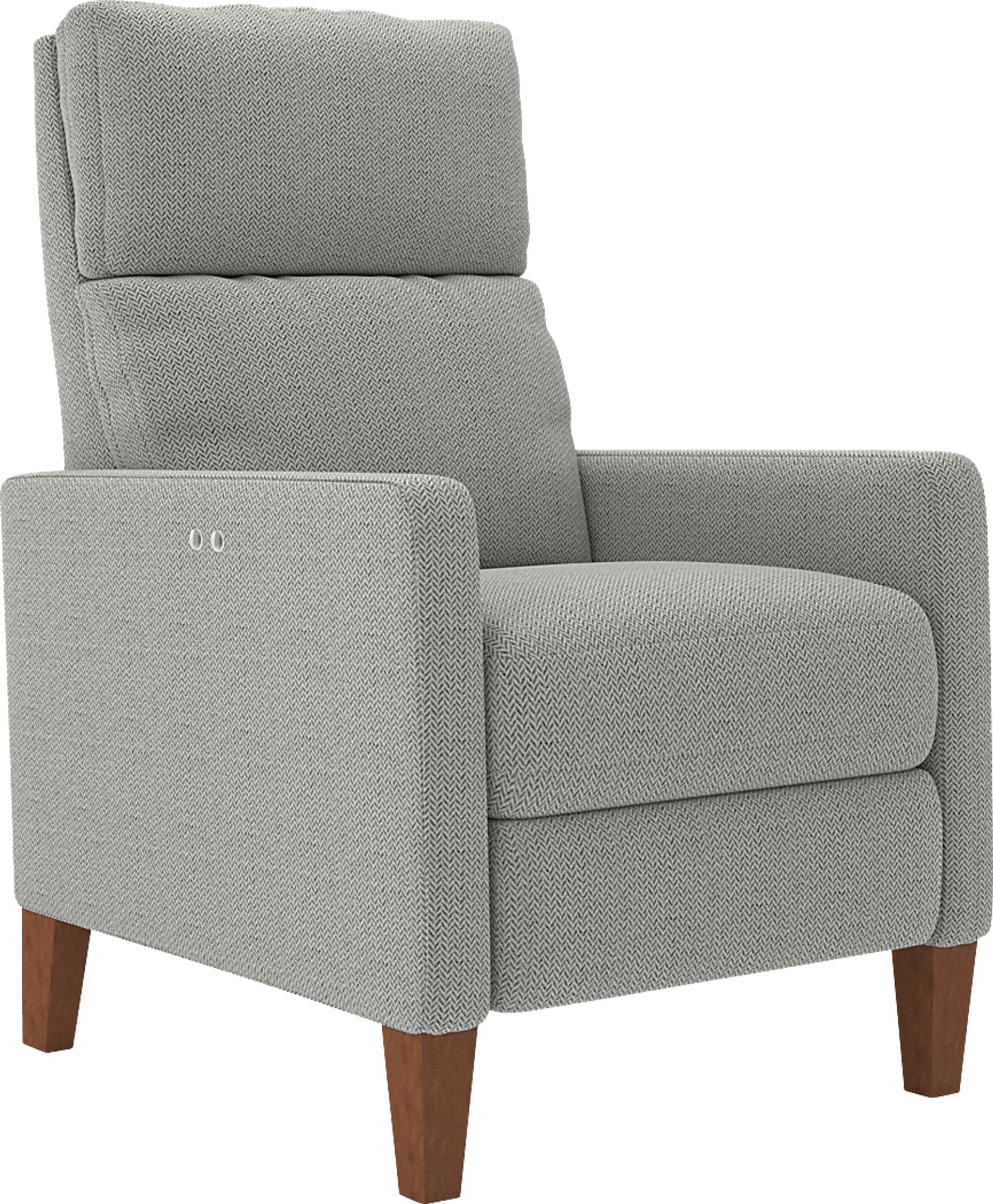 Brentway Gray Power Recliner - Image 1