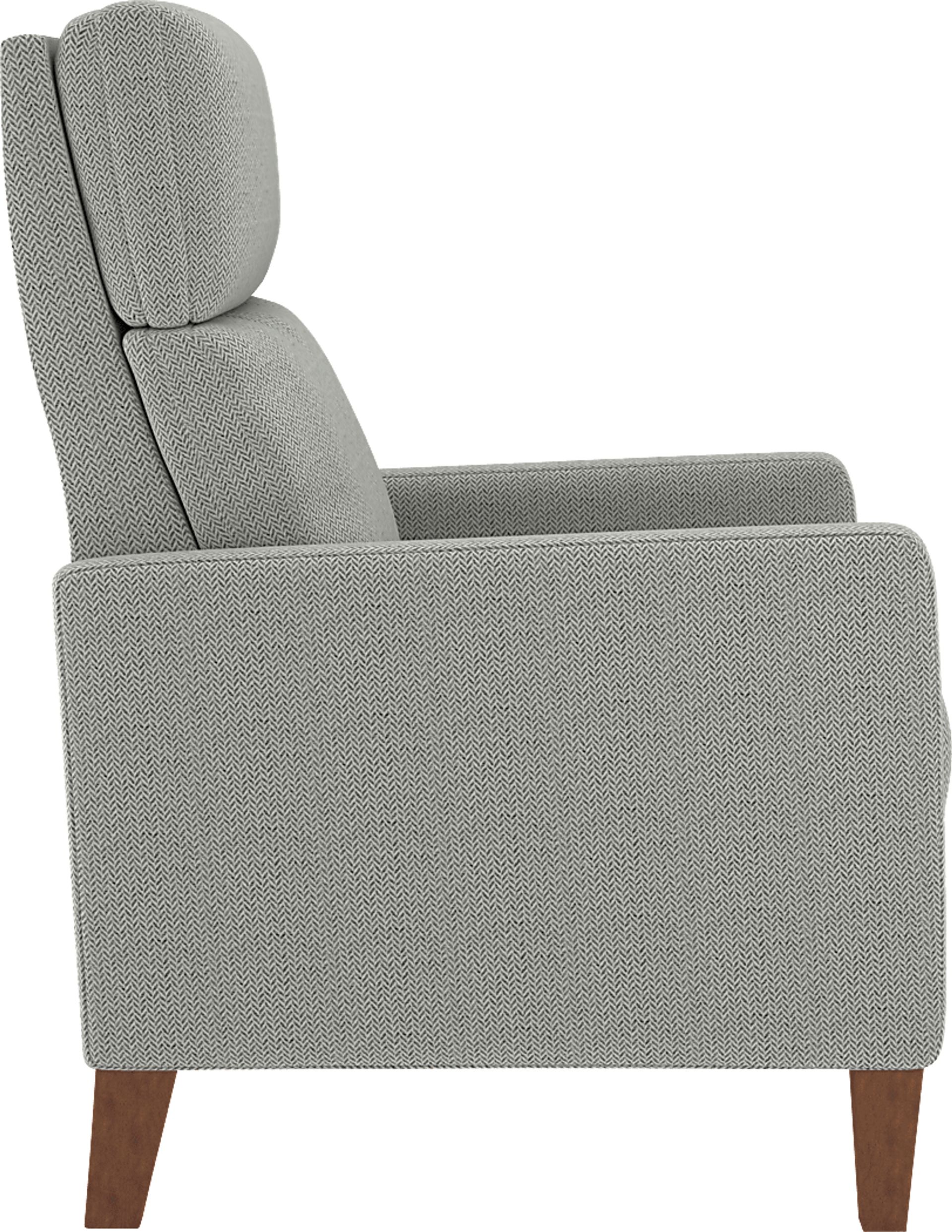 Brentway Gray Push Back Recliner - Image 2