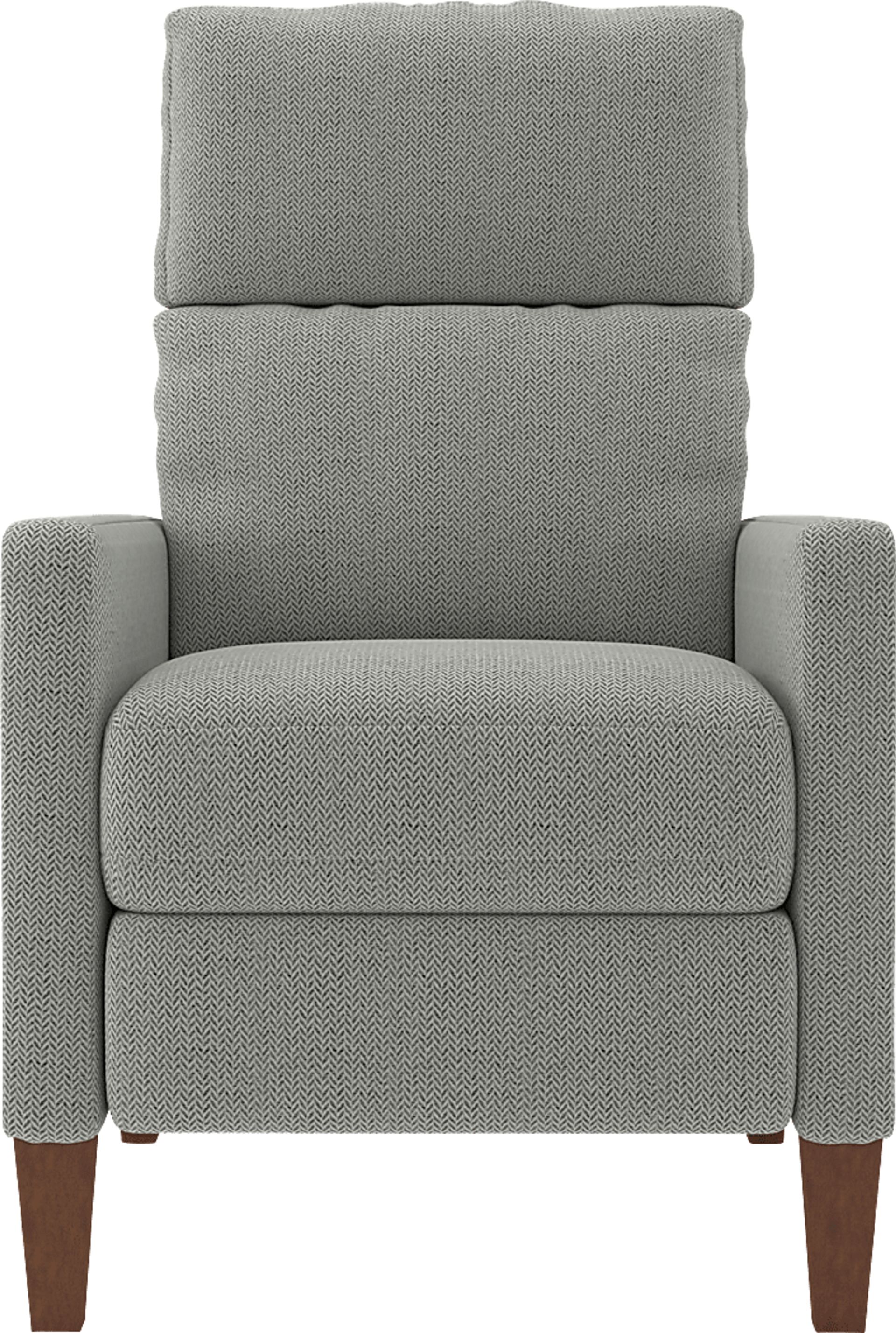 Brentway Gray Push Back Recliner - Image 3