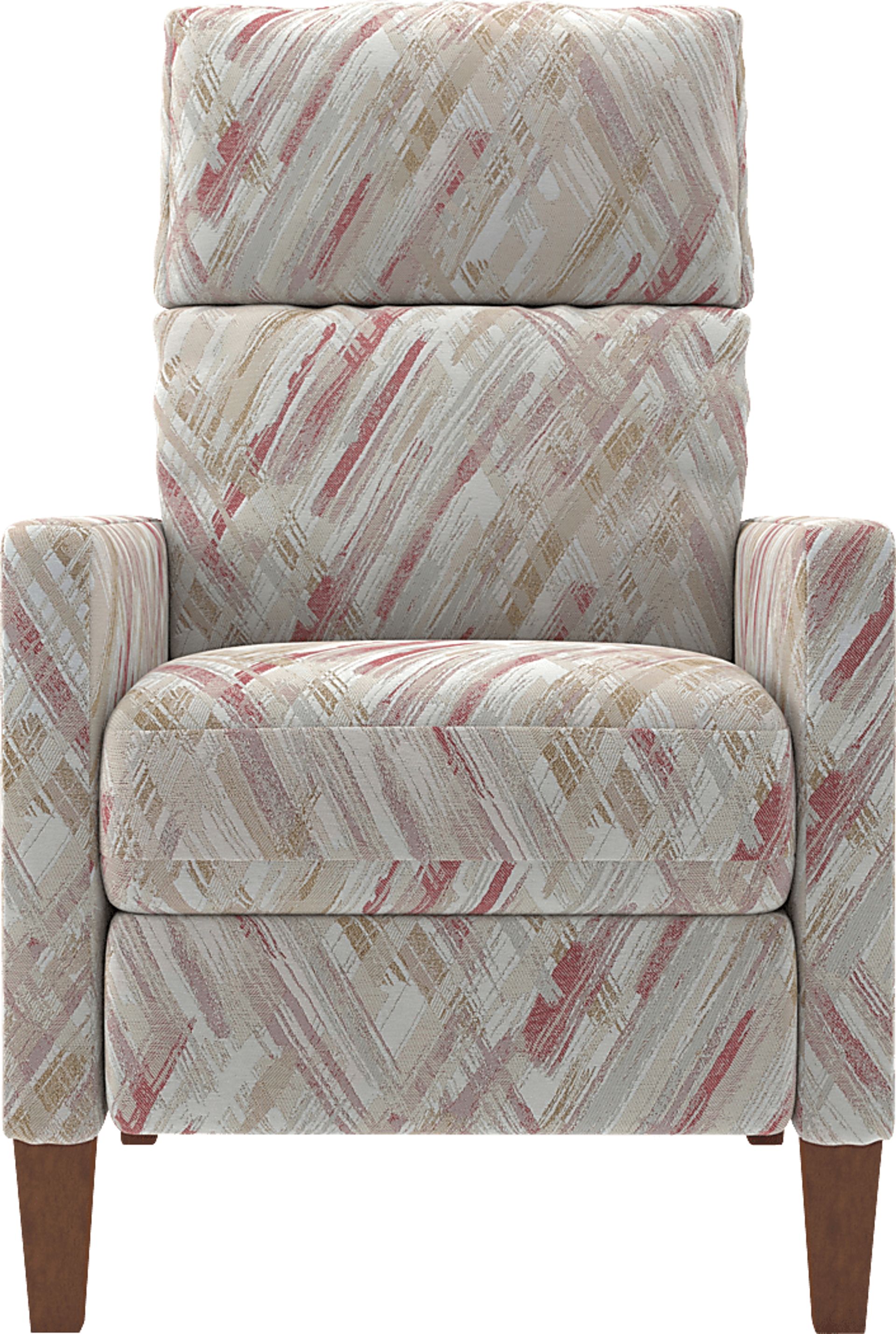 Brentway Red Push Back Recliner - Image 3