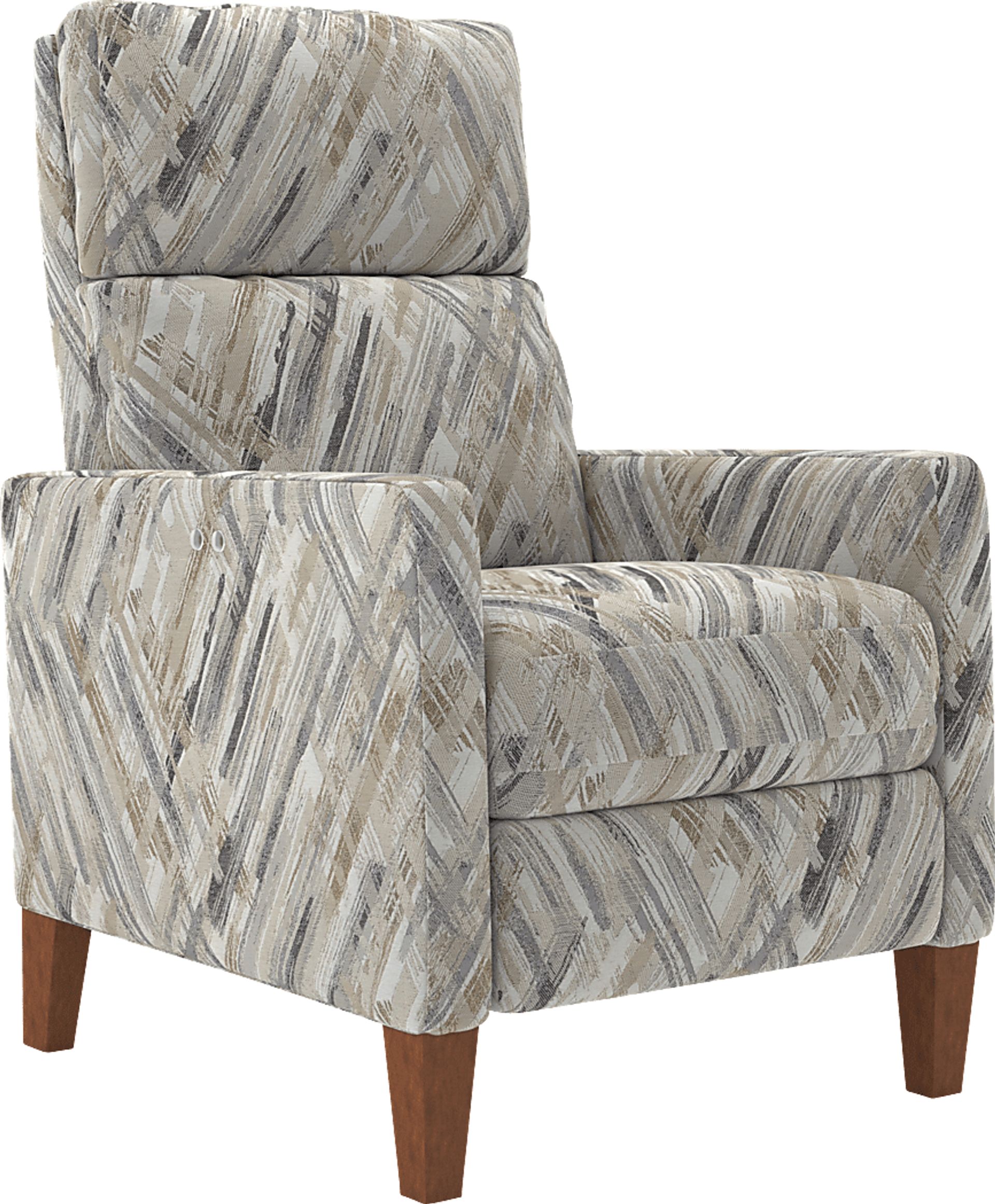 Brentway Taupe Power Recliner - Image 1