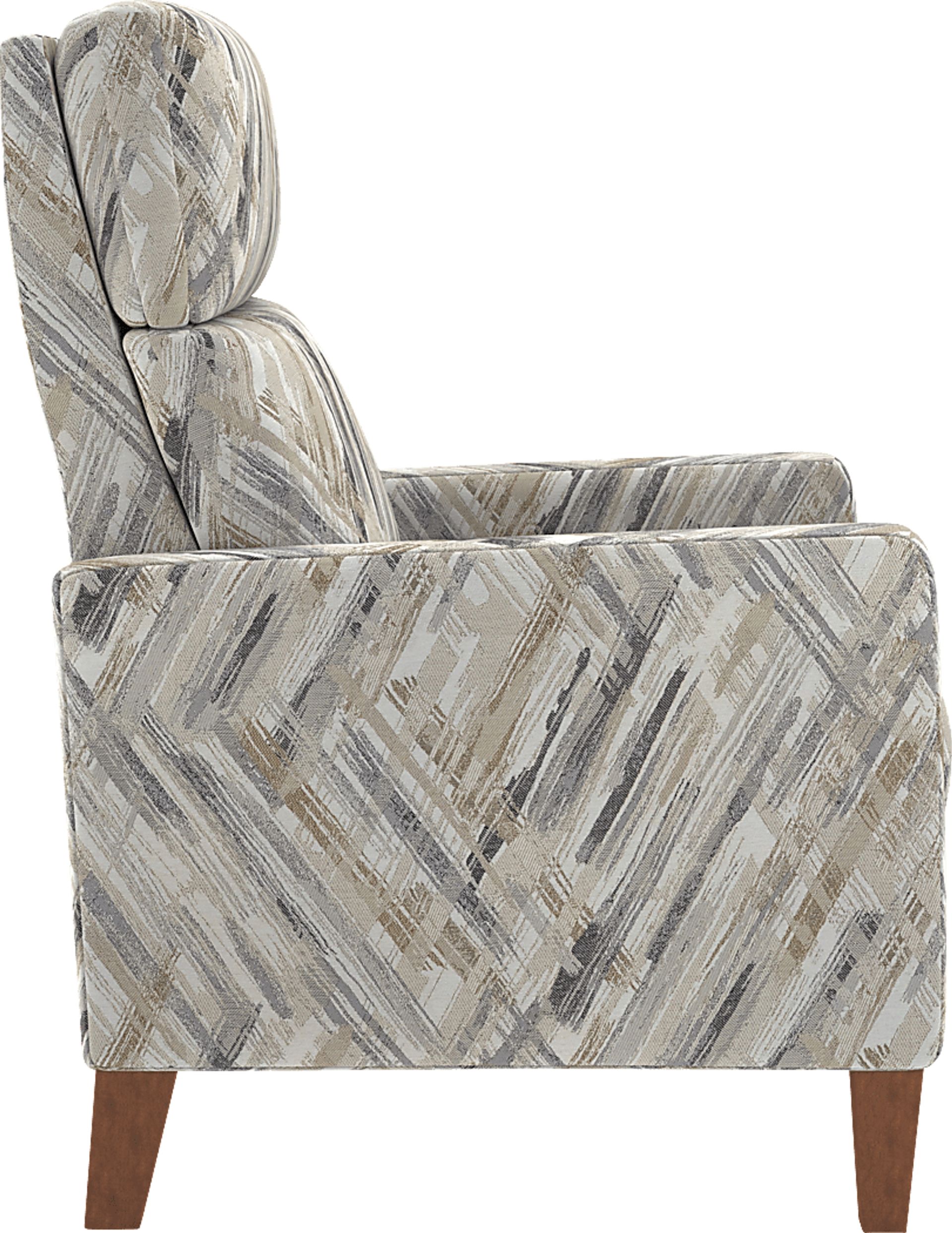 Brentway Taupe Push Back Recliner - Image 2