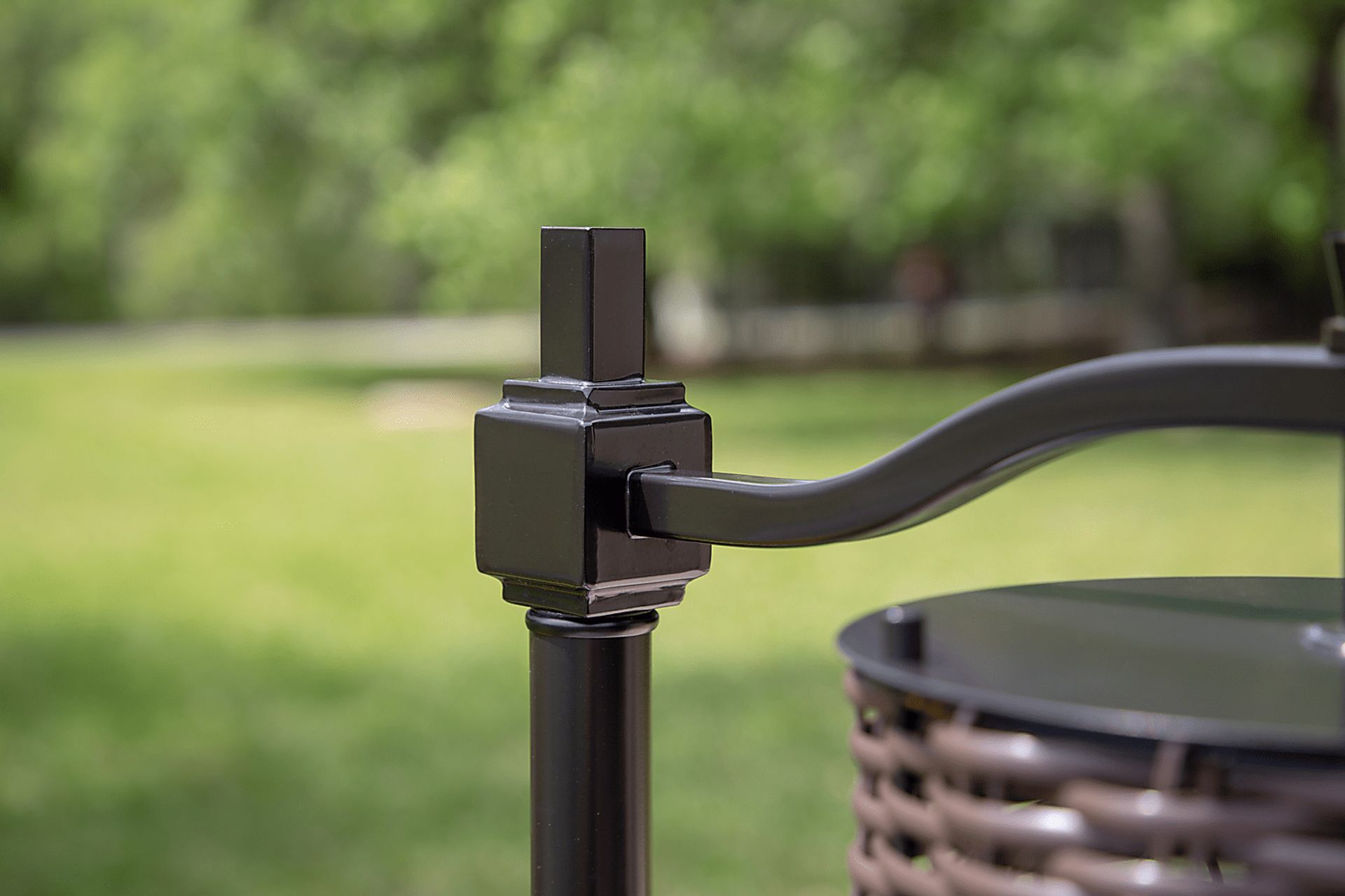 Brenty Brown Outdoor Floor Lamp - Image 5