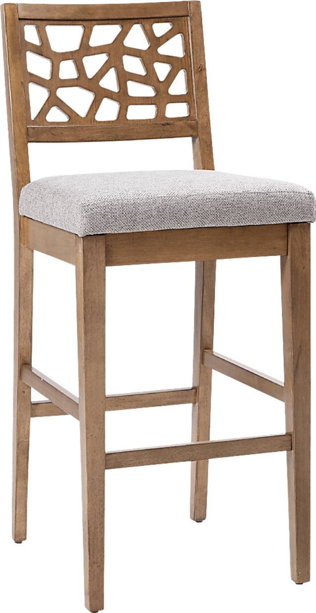 Breroot Gray Counter Height Stool - Thumbnail - Image 1