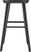 Bresland Black Bar Stool