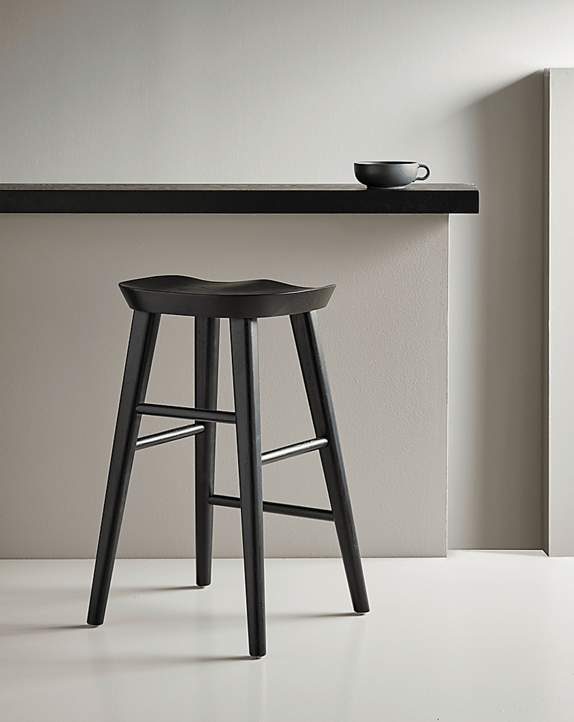 Bresland Black Counter Stool - Image 2