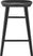 Bresland Black Counter Stool