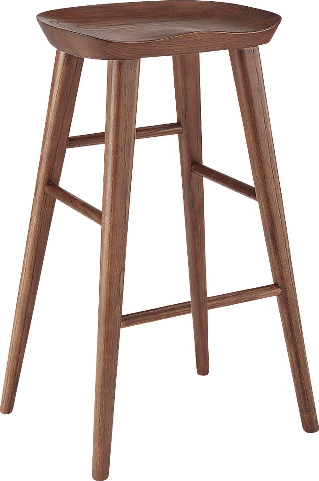 Bresland Walnut Barstool - Thumbnail - Image 4