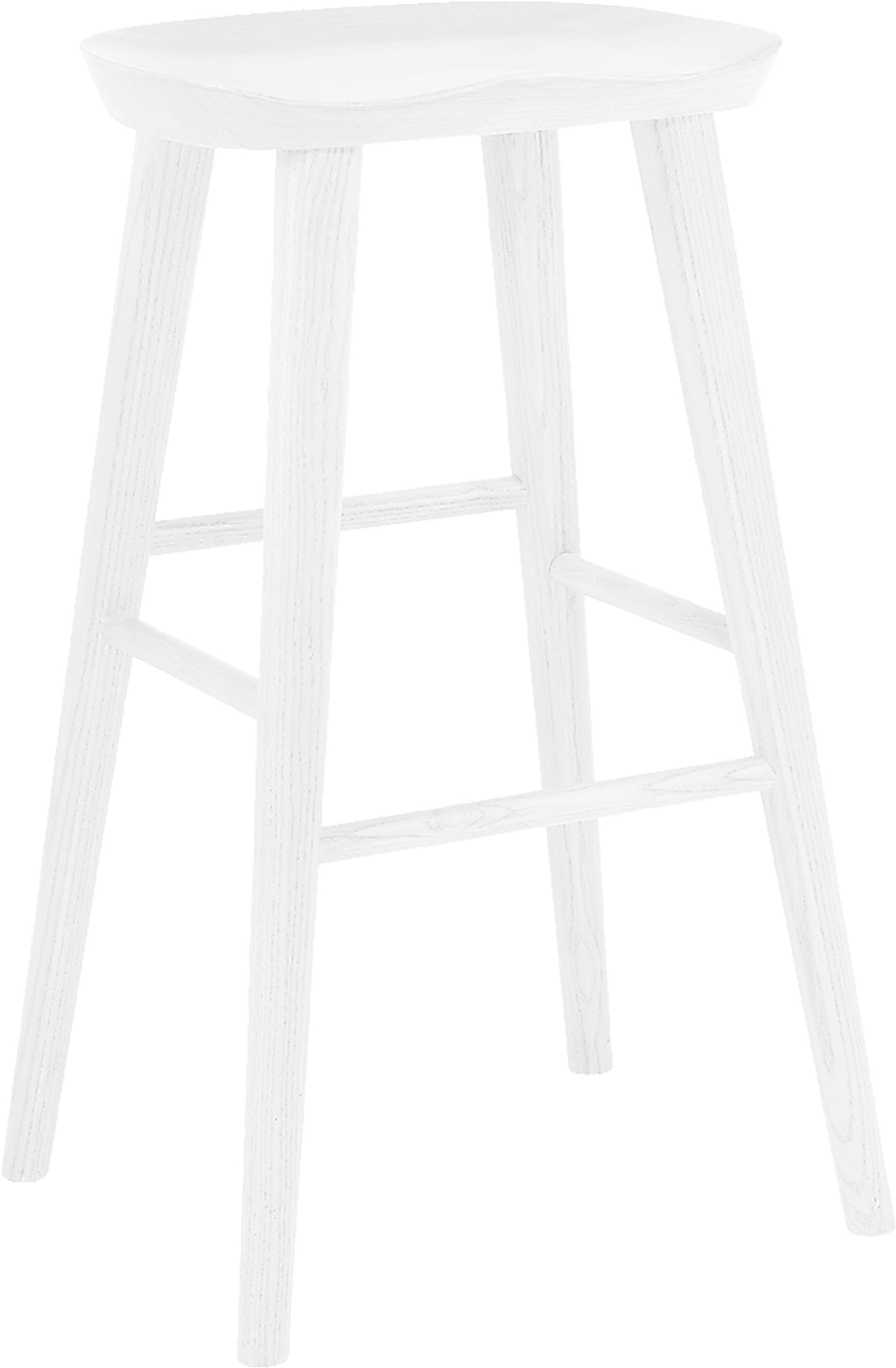 Bresland White Barstool - Image 3