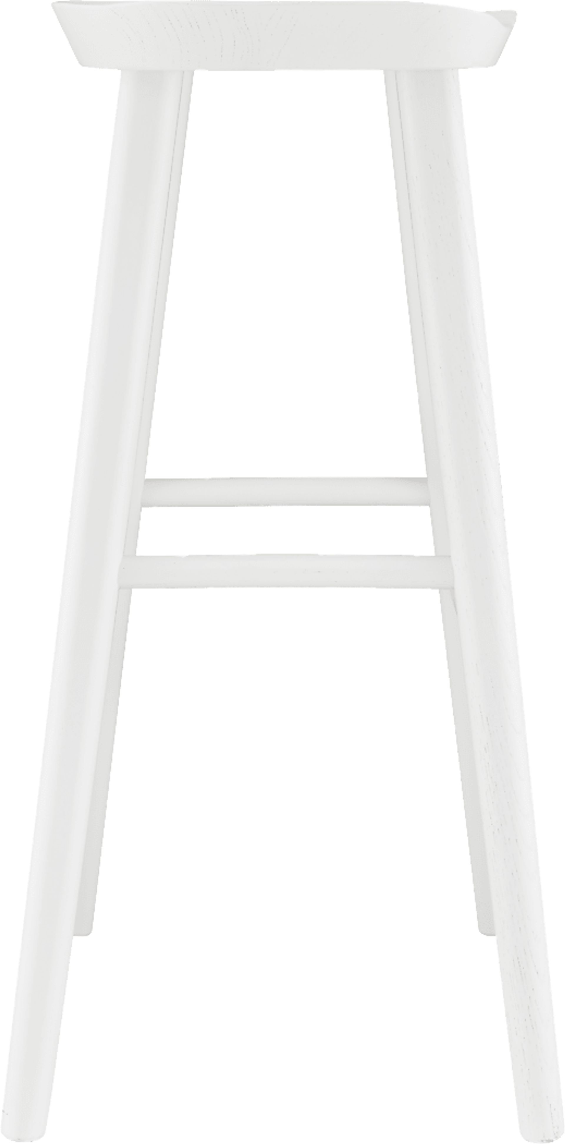 Bresland White Barstool - Image 4